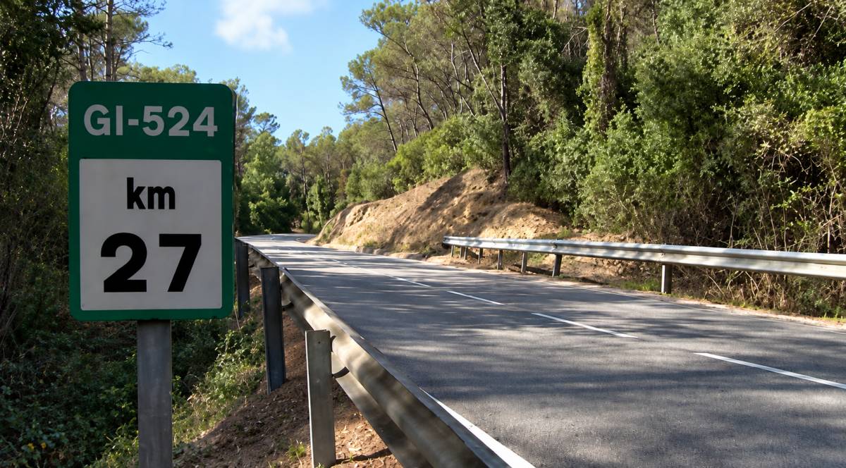 Mor un ciclista en una caiguda a la GI-524 a Porqueres