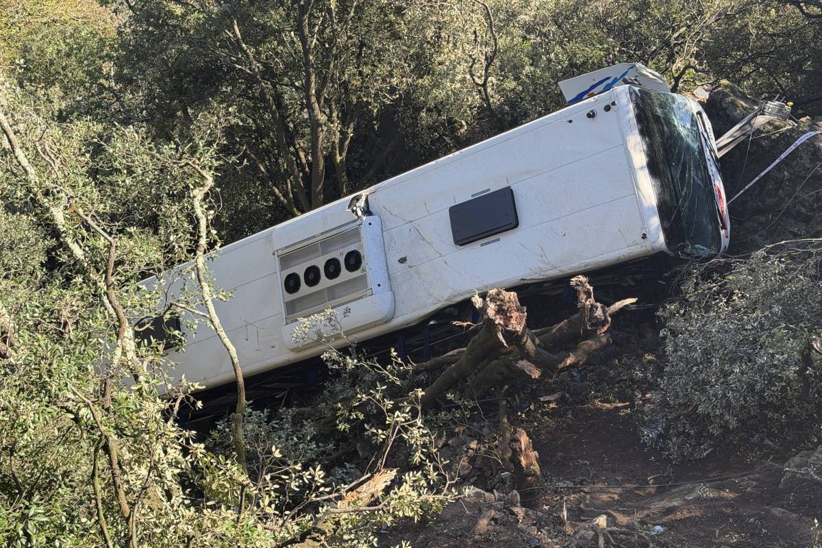 Ingressats al Taulí tres ferits en l'accident d'autobús a Fogars de Monclús aquest cap de setmana