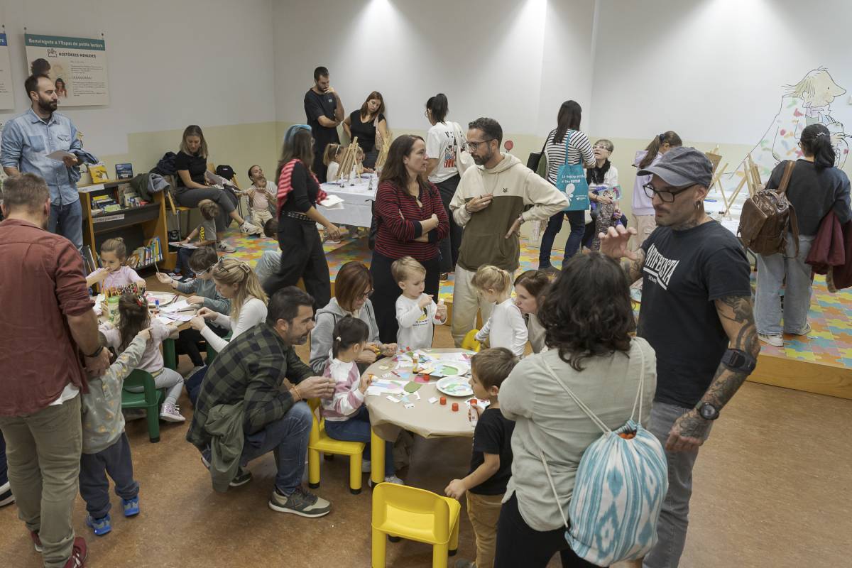 Famílies al voltant de la il·lustració infantil a Terrassa