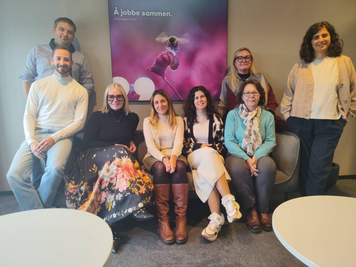 Consorci de GREENWEAVE durant la reunió de llançament a Noruega - Tèxtils.CAT