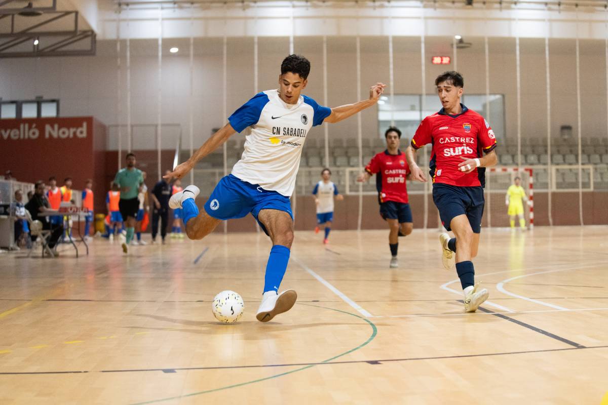 El CN Sabadell competeix, però s'acomiada de la Copa d'Espanya davant del Futsal Mataró