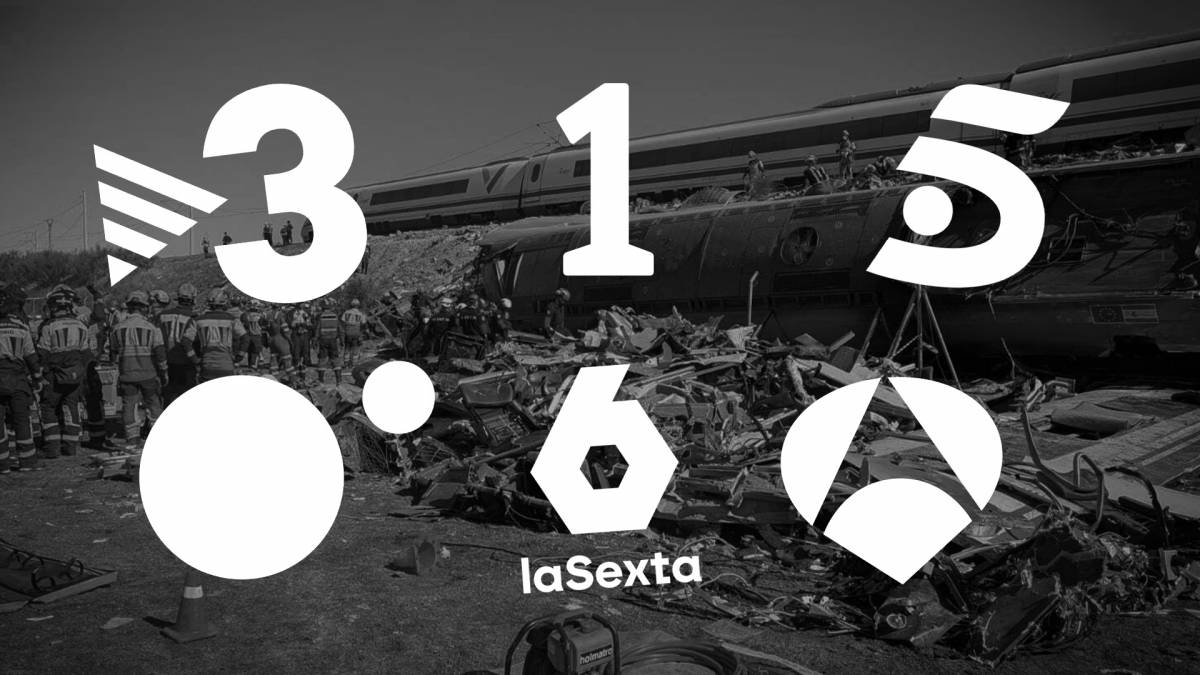 Totes les cadenes suspenen programes per l'accident de trens: així seran les graelles i els especials a les TV