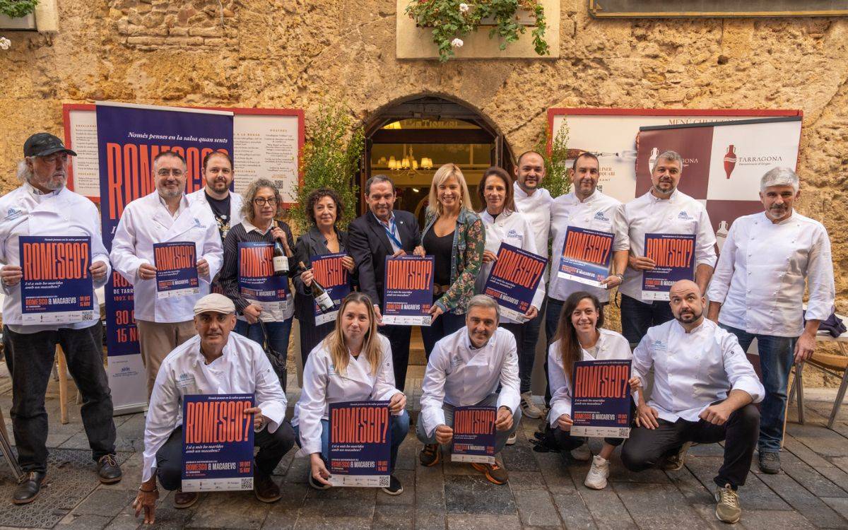 Els restaurants de Tarragona mariden el romesco amb els vins macabeus de la DO Tarragona