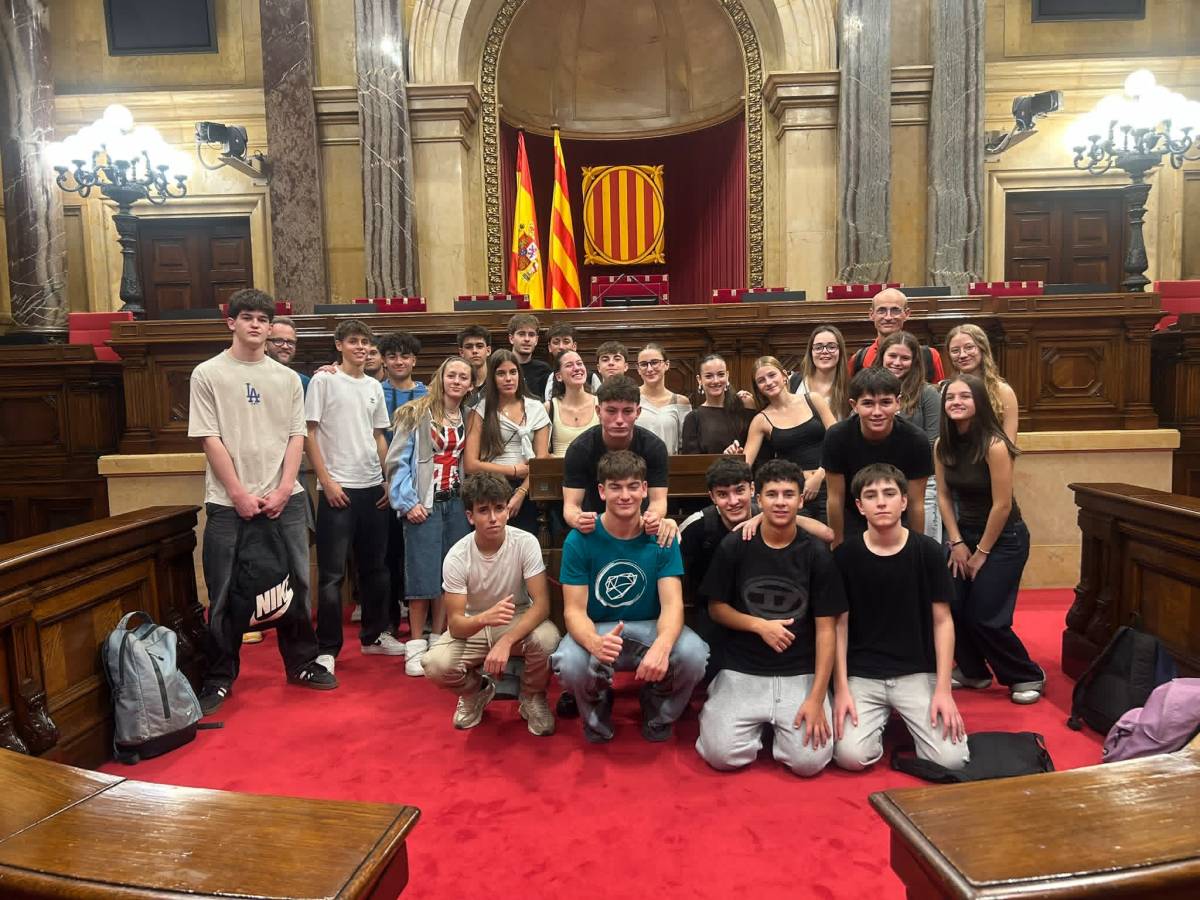 Sortida cultural a Barcelona de l’alumnat de 1r de batxillerat de l’Institut Francesc Ribalta de Solsona 