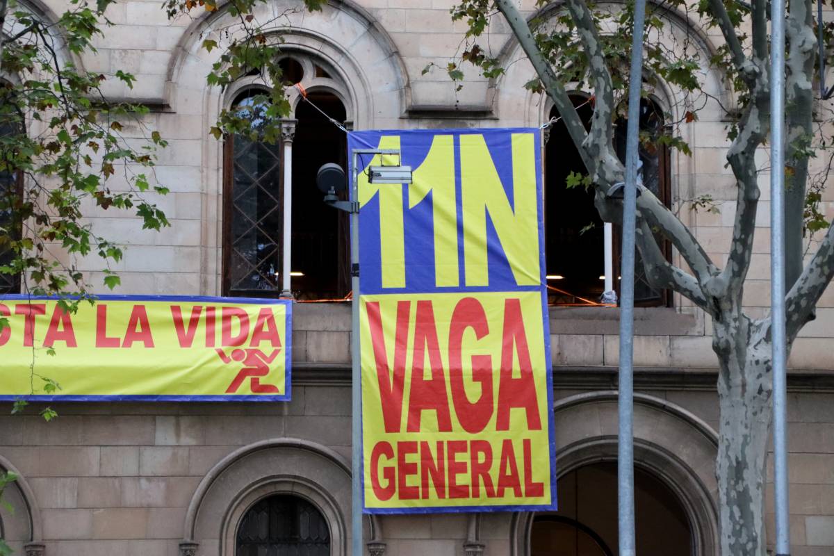 Tot el que cal saber sobre la vaga de l'11-N: qui pot participar i com afecta el sou