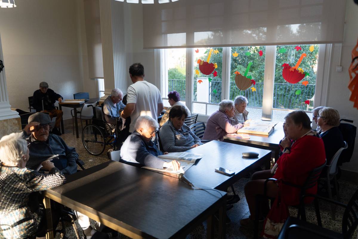 Activitat de memòria a la residència amb la col·laboració del Diari de Sabadell - David Chao Activitat de memòria a la residència amb la col·laboració del Diari de Sabadell