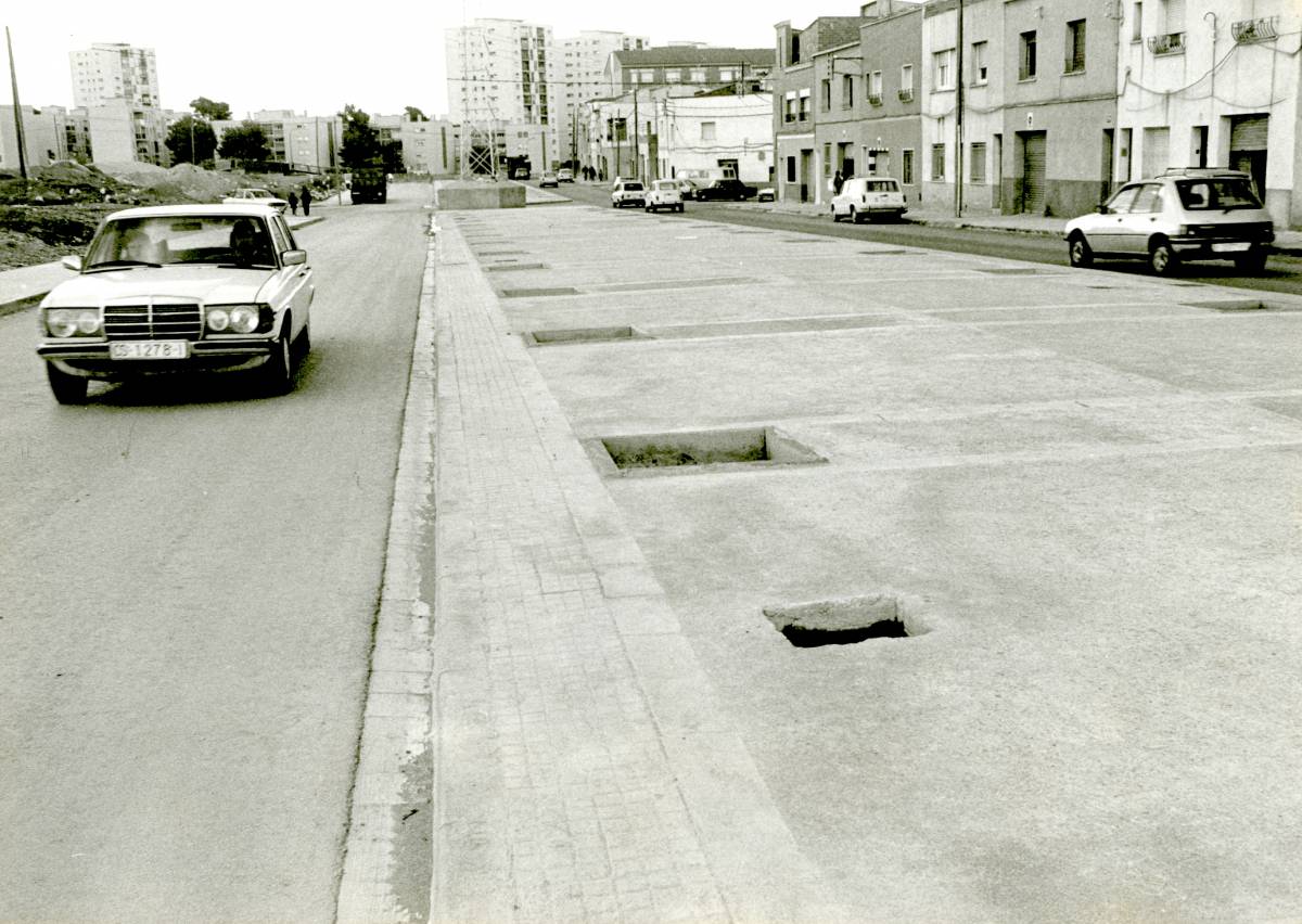 1984: S`acaben les obres de la rambla de Francesc Macià a Sant Pere Nord - 1984: S`acaben les obres de la rambla de Francesc Macià a Sant Pere Nord