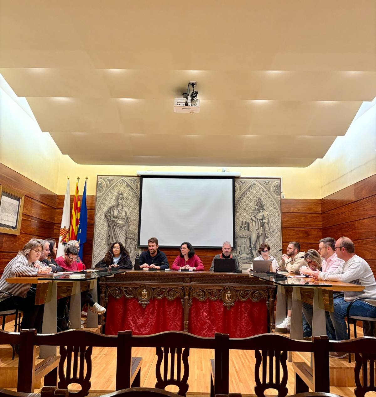 Un moment del Ple de Solsona  - 