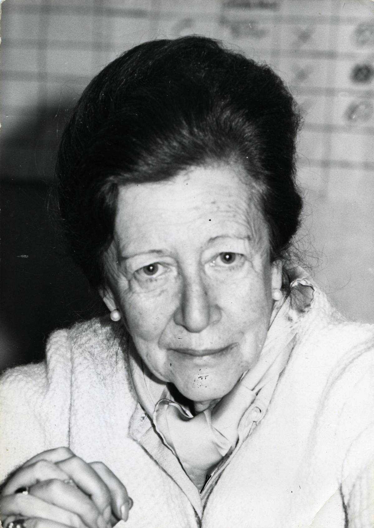 Paulina Pi de la Serra, l`any 1979 - Arxiu Diari de Terrassa Paulina Pi de la Serra, l`any 1979