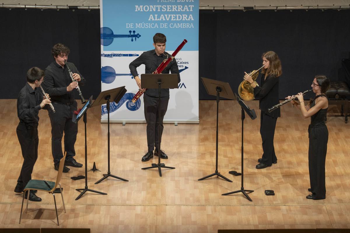 Comença el concurs del Premi BBVA de Música de Cambra Montserrat Alavedra