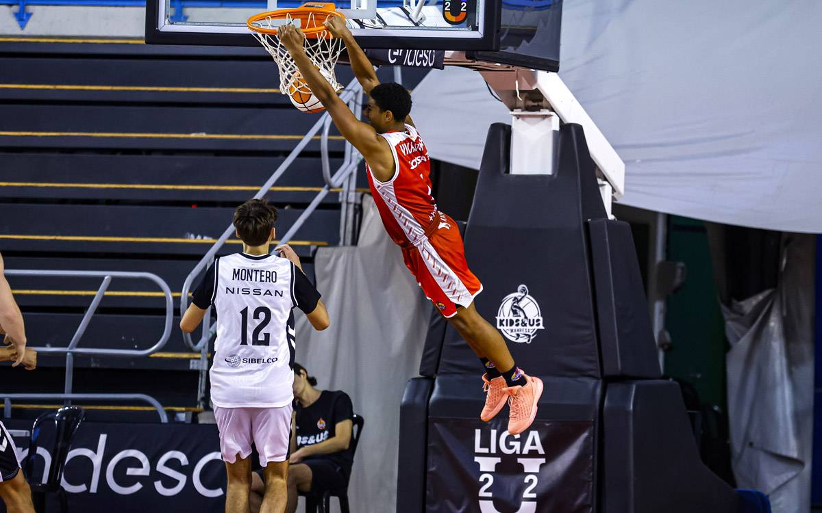 El Kids&Us Manresa supera el Bilbao Basket i encadena tres victòries a la Lliga U22