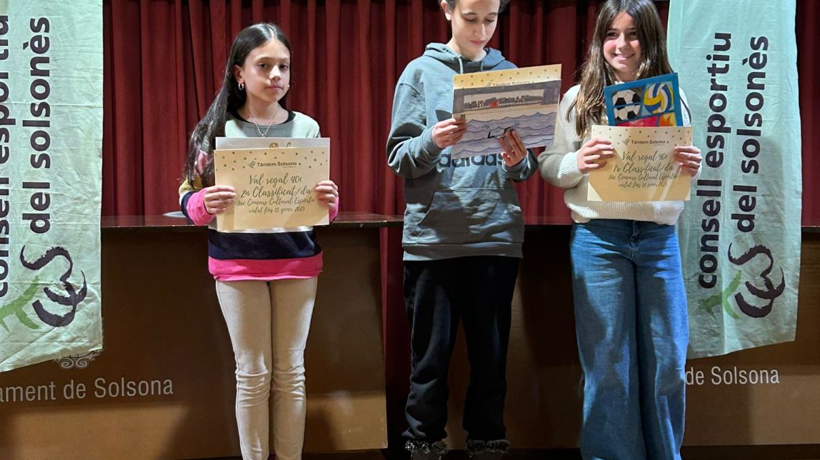 Un total de 164 escolars del Solsonès han participat al Concurs Escolar Esportiu