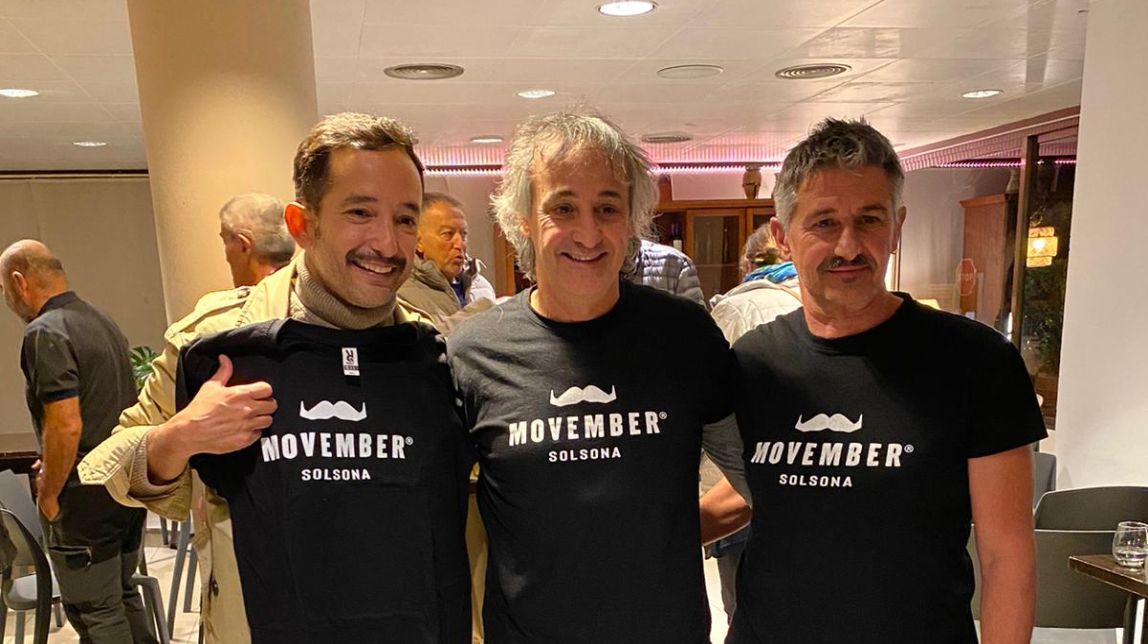 Solsona Movember Month recull 1450 euros