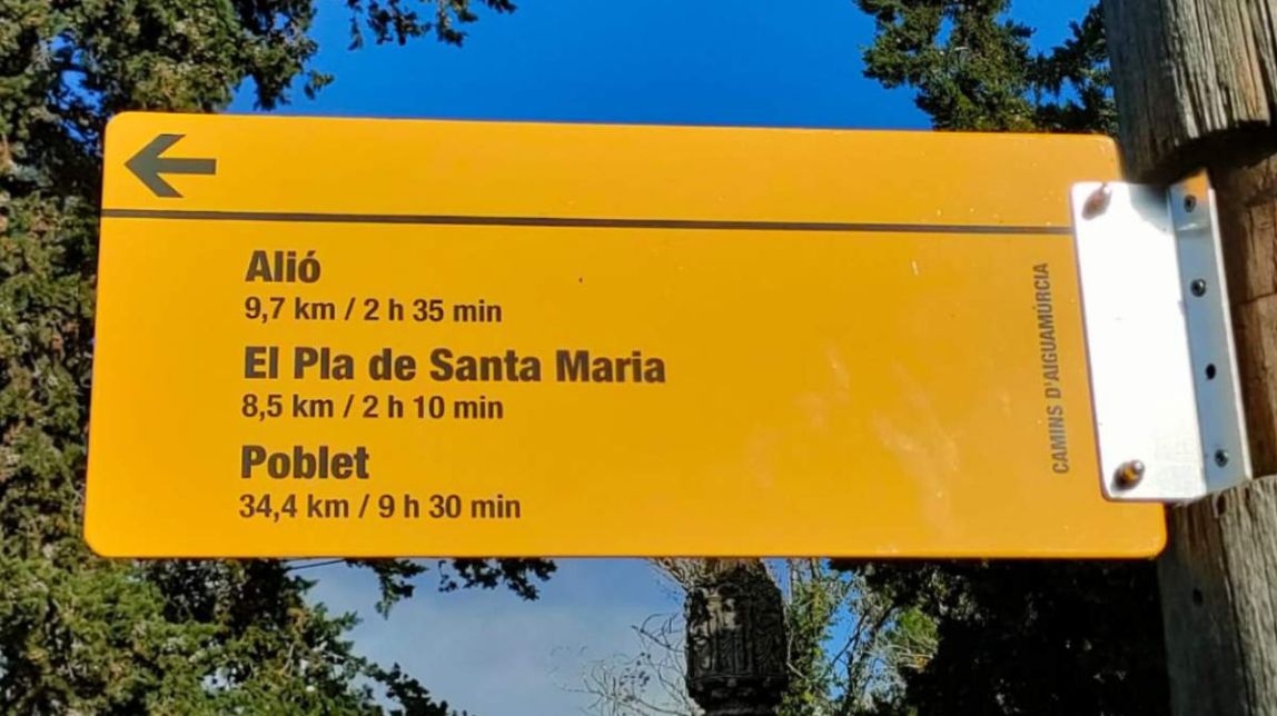 Millores en la senyalització de l’itinerari de la Ruta del Cister GR 175 i les seves variants