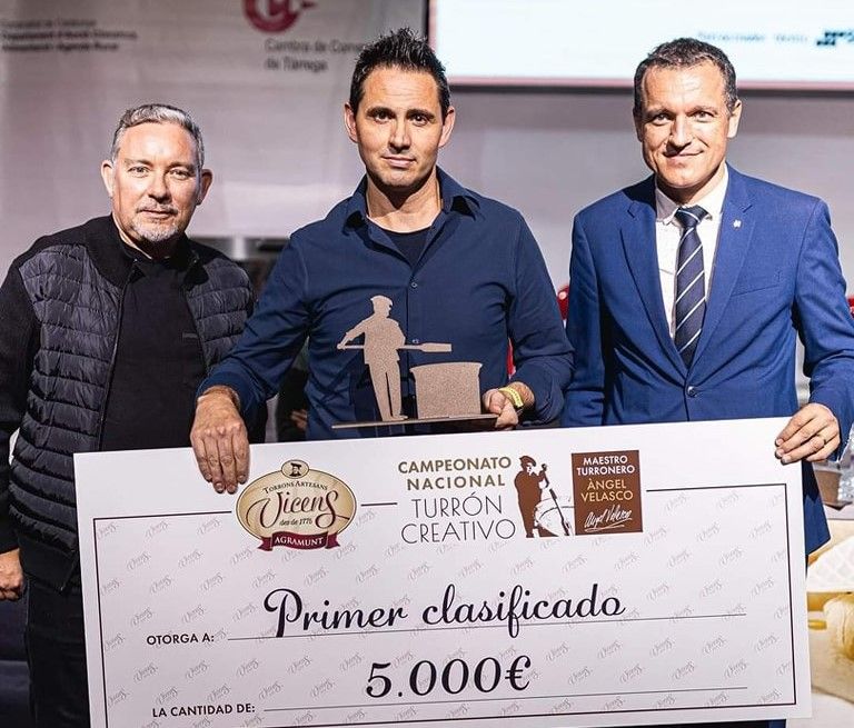 El pastisser calafellenc Marcos Díaz guanya el premi al millor torró d'Espanya