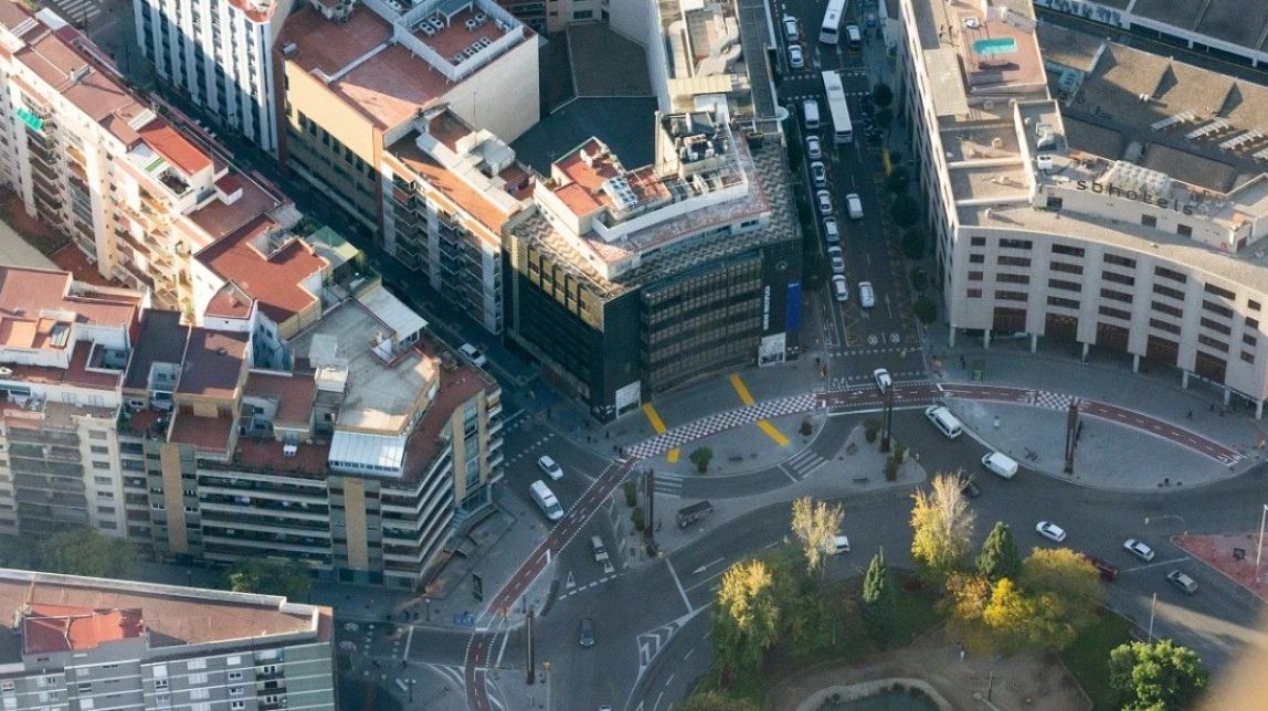 La plaça Imperial Tàrraco serà la nova parada provisional dels busos cap a Sant Vicenç de Calders