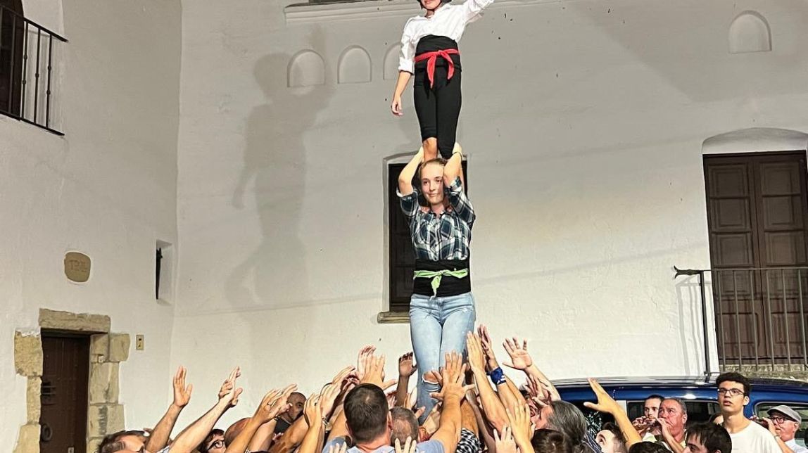 La recuperació dels castells fets per aficionats d'Albinyana ja és un fet