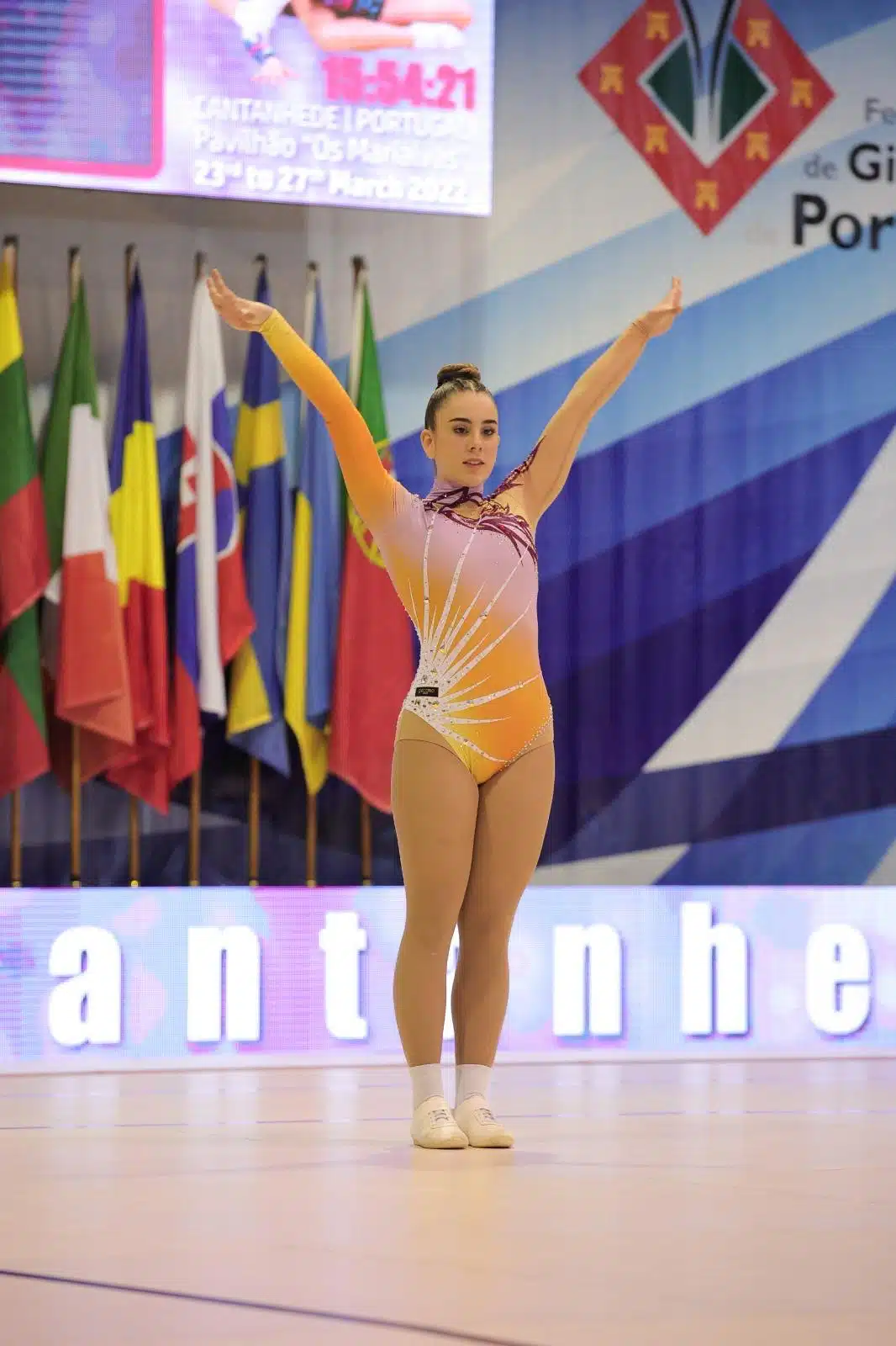 La cunitenca Lucia Luna  participarà al Mundial de gimnàstica aeròbica