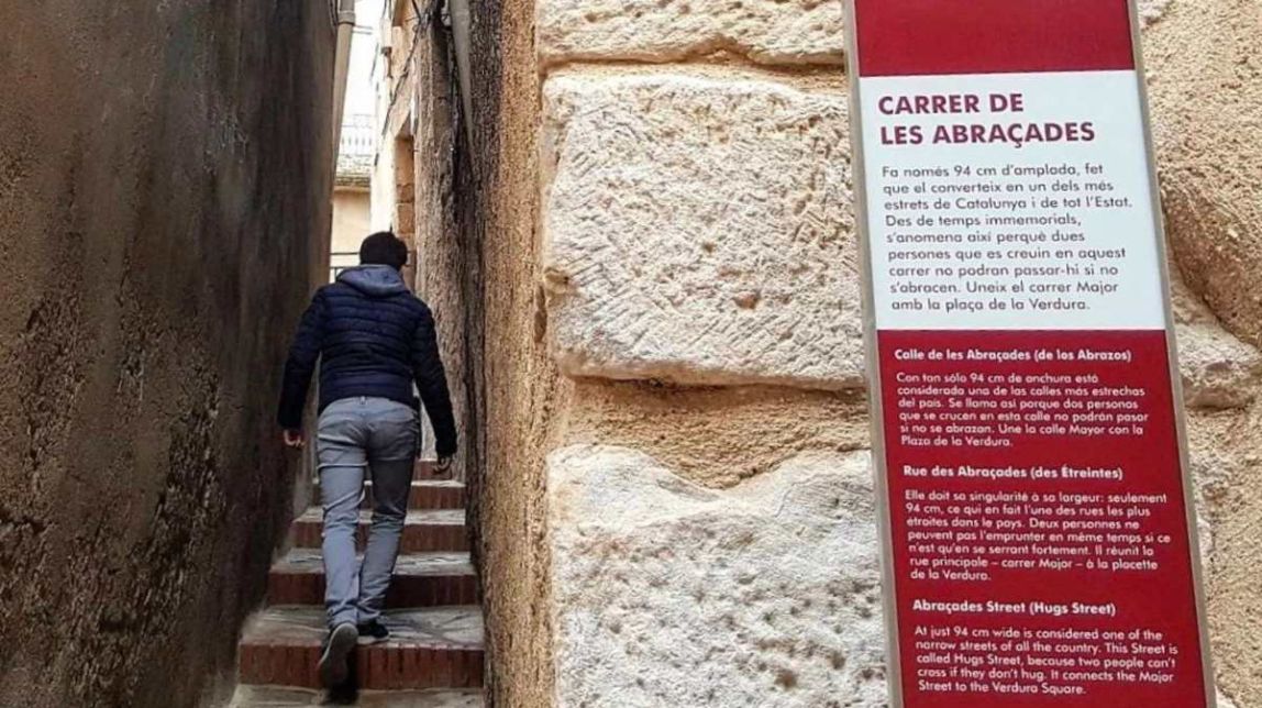 Dos municipis de la Conca de Barberà es disputen «el carrer més estret de Catalunya»